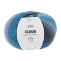 LANG YARNS CLOUD Strickgarn Wolle (0011 - blau/türkis)