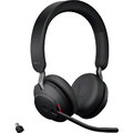 Jabra Evolve2 65 MS Telefon  On Ear Headset Bluetooth® Stereo Schwarz  Lautst...