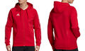 Adidas Herren Hoodie Kapuzenjacke Sweatshirtjacke Hoody Core rot Gr. S