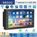 Autoradio 7 Zoll 2 DIN 32G Android 13 Carplay GPS NAVI FM RDS WiFi Bluetooth USB