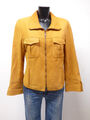 MADELEINE  DAMEN LEDER JACKE  GR 38 / BRAUN &  100% LEDER   ( Q 2012 R )