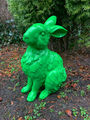  OSTERHASE, OSTERN, GARTENFIGUR GARTEN STATUE FIGUR DESIGNER DEKO, FIGUR