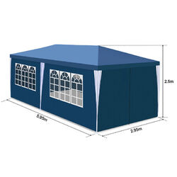 Pavillon Eventzelt Festzelt Grillzelt Partyzelt Gartenzelt UV Pavilon 3x3m/3x6m