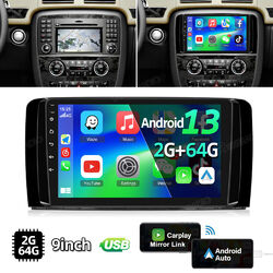 64GB Android 13.0 Autoradio GPS Navi Carplay DAB für Mercedes Benz R-Klasse W251