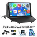 Apple Carplay Autoradio 64GB Android 13 für Ford EcoSport Bj 2012-2017 WIFI +Kam