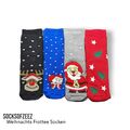 Kinder Weihnachten Socken, Neu, Einheitsgröße: 35-40, Adventskalender