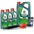 3x 1 L + 5 L = 8 LITER CASTROL MAGNATEC DIESEL 5W-40 DPF MOTOR-ÖL MOTOREN-ÖL