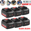 10x 18V 8,0Ah Akku für Bosch Professional Akku GBA GSR GSB BAT618 BAT609 BAT620