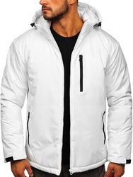 Winterjacke Wärmejacke Sportjacke Steppjacke Winter Kapuze Herren Mix BOLF Motiv