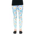 cosey - bedruckte bunte Leggins Leggings (Größe 34 - 44) - Design Gänseblümchen