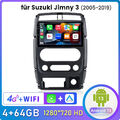 4+64G Carplay Android 13 Für Suzuki Jimny SN 2005-2019 Autoradio GPS NAVI DAB+