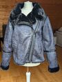 Pepe Jeans Jacke Winter Jacke Pilotenjacke Fliegerjacke Navi Gr. L NEU!