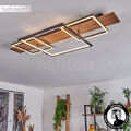 LED Decken Lampen dimmbar modern Ess Flur Wohn Schlaf Zimmer Raum Leuchten Holz