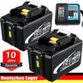 2X Für Makita Original Akku 18V 12,0AH BL1860B BL1850B BL1830 Batterie/Ladegerät