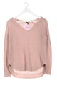 H&M V-Ausschnitt-Pullover Damen Gr. DE 36 pink Casual-Look