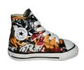 Baby Jungen Converse All Star Graffiti High Top Turnschuhe Stiefel Turnschuhe Größe UK 3