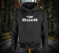 Hoodie für Buell Fans - XB9 XB12 Lightning 1125R Firebolt / Gr: S - 3XL