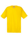 Fruit of the Loom Original T Shirt Herren 10er o.  5er Yellow S-XXL F110 (C)