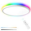 RGB LED Deckenleuchte Deckenlampe 28W Dimmbar mit Fernbedienung Wohnzimmer Lampe