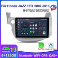 Android 13 Carplay Autoradio Für Honda Jazz Fit 2007-2013 GPS NAVI DAB+ 6+128G