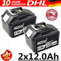 2X 12,0AH Ersatz Original Akku Für Makita BL1860B 18V LXT Li-ion BL1850B BL1830 