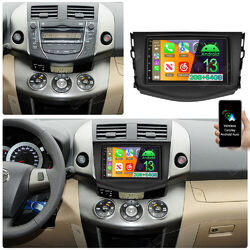 2+64G Carplay Autoradio Für Toyota RAV4 2006-2012 Android 13.0 GPS Navi WIFI RDS