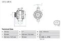 Bosch 0986046180 Generator für Audi Skoda VW Seat TT + Roadster + A3 08-16