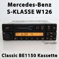 Original Mercedes W126 Radio Classic BE1150 Becker S-Klasse Kassettenradio 126