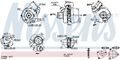 NISSENS 93427 Lader, Aufladung für RENAULT