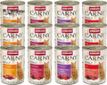 Carny Katzen Nassfutter Mix Herzhafte Variation (12 X 400G), Katzen Nassfutter O