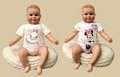 Disney Baby 2er Set Minnie Mouse/  Marie Kurzarm Body Mädchen 68/74/80/86/92