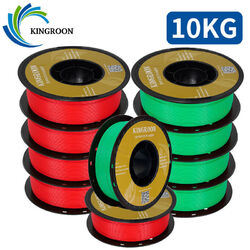 Kingroon 10 KG 3D Drucker Filament PLA PETG 1.75mm FDM Bündel Spulen 1KG Rolle