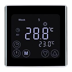 LCD WiFI Raumthermostat Programmierbar Fußbodenheizung Touch Digital Thermostat