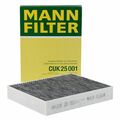 MANN CUK25001 Innenraumfilter Aktivkohle für BMW F20 F21 F22 F23 F30-34 F32-36