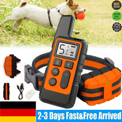 Hund Ausbildung Erziehungshalsband Ferntrainer Hunde Vibration Ton Funktion 800M