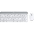 Logitech MK470 Slim Combo Kabellose Tastatur und Maus, 2.4 GHz, 10m Reichweite, 