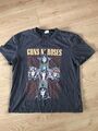 Official Guns N Roses T-Shirt Appetite For Destruction Logo Large L