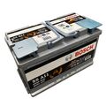 Bosch Autobatterie S5 A11 AGM Start-Stop 12V 80Ah 800A