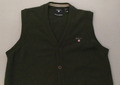 GANT Weste Pullunder Westover Tank Top Gr. S  mit Knöpfen grün 100 % Lambswool