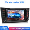Android 13 Autoradio Navi CarPlay Mercedes BENZ CLS/E-Klasse W211 W219 DAB 2+32G