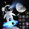 12 in 1Astronaut Galaxy Projektor Lampe LED Nachtlicht Sternenhimmel Lampe