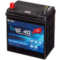 NRG Autobatterie 40AH 12V ASIA Plus Pol Links Starterbatterie ersetzt 35Ah 38Ah