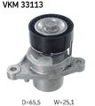 SKF Spannrolle, Keilrippenriemen VKM 33113 für CITROËN DS OPEL PEUGEOT TOYOTA