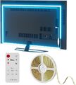 LED Band TV Backlight RGB 2m Hintergrund Beleuchtung Licht Strip USB F316