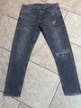 Tolle Stretch Jeans-Hose von Zara Men Gr.40 (US W31) ca. L28 Grau distressed