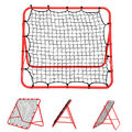 Fußball Rebounder Garten Baseball Rückprallwand einstellbar Kickback Tor Kicker