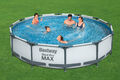 Steel Pro Max™ Frame Pool-Set, rund, mit Filterpumpe 366 x 76 cm