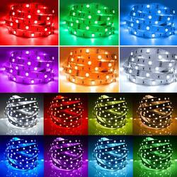 LED Stripe 5050 RGB Leiste Streifen Band Licht Wasserdicht Lichterkette 1-30m