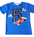 Jungen T-Shirt  Kurzarm Cars  Minikids Große 5 Jahre / 110 cm Farbe blau