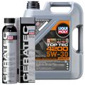 LIQUI MOLY Top Tec 4200 5W-30 5 Liter & Cera Tec Keramik Verschleißschutz 300ml